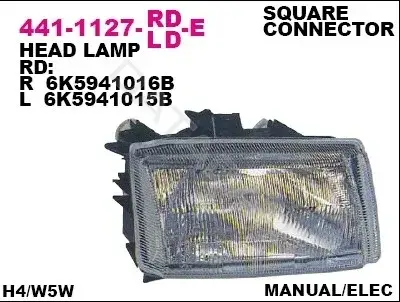 Фары DEPO 441-1127L-LD-E