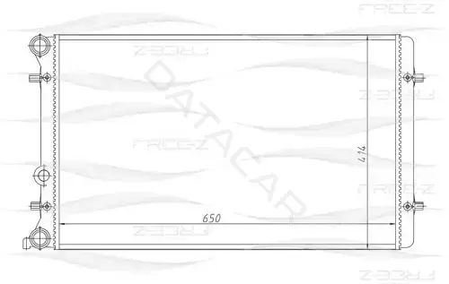 Радиатор охлаждения FREE-Z KK0202