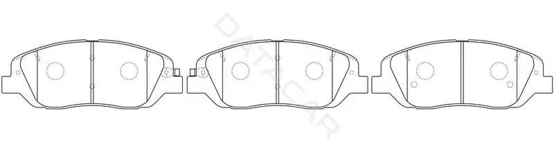 Тормозные колодки SB NAGAMOCHI BP11013