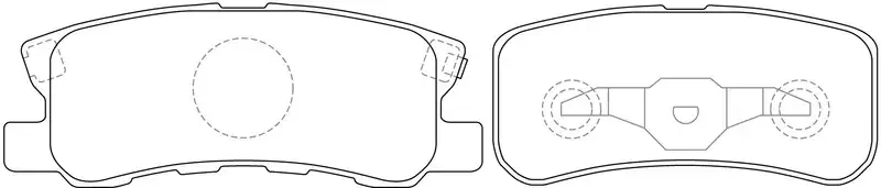Тормозные колодки SB NAGAMOCHI BP23450