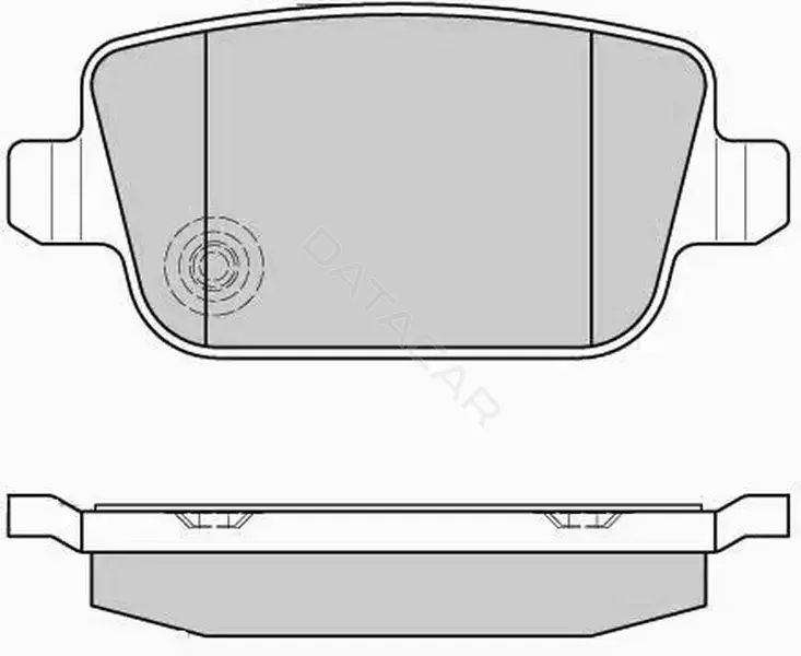Тормозные колодки SB NAGAMOCHI BP51461