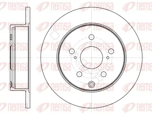 Тормозные диски REMSA 61188.00