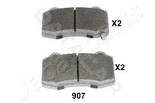 Тормозные колодки JAPANPARTS PP-907AF