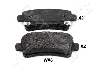 Тормозные колодки JAPANPARTS PP-W06AF