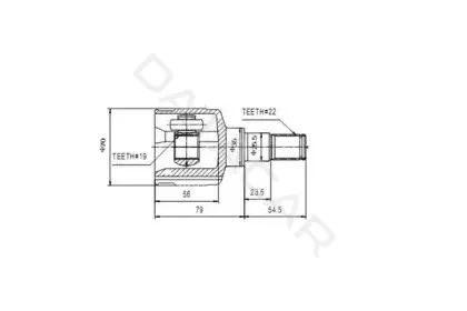 Шрус AYWIPARTS AW1520030