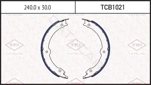 Барабанные колодки TATSUMI TCB1021