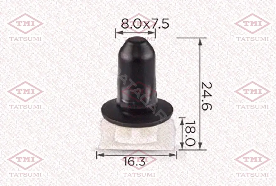 Клипсы, фиксаторы, зажимы TATSUMI TJB1170
