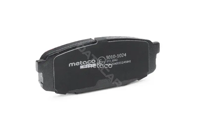 Тормозные колодки METACO 3010-1024