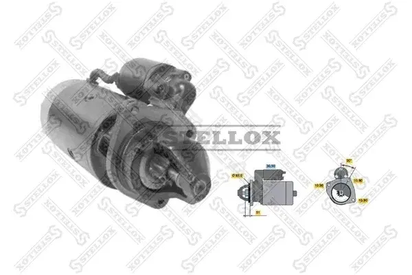 Стартер STELLOX 88-02001-SX