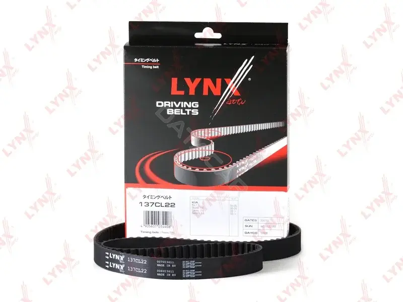 Ремень ГРМ LYNXAUTO 137CL22