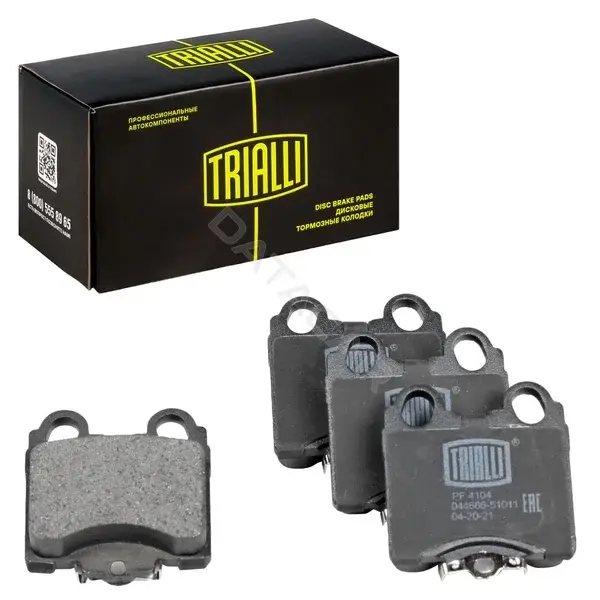Тормозные колодки TRIALLI PF4104