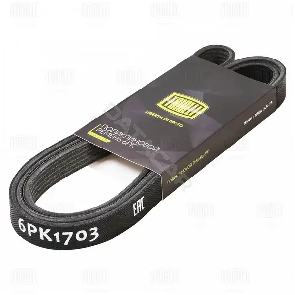 Ремень ручейковый TRIALLI 6PK1703