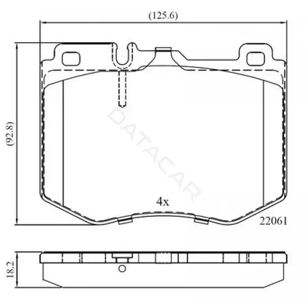 Тормозные колодки TRIALLI PF4149