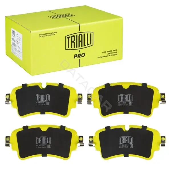 Тормозные колодки TRIALLI PF4349CR