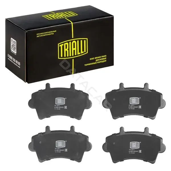 Тормозные колодки TRIALLI PF0911