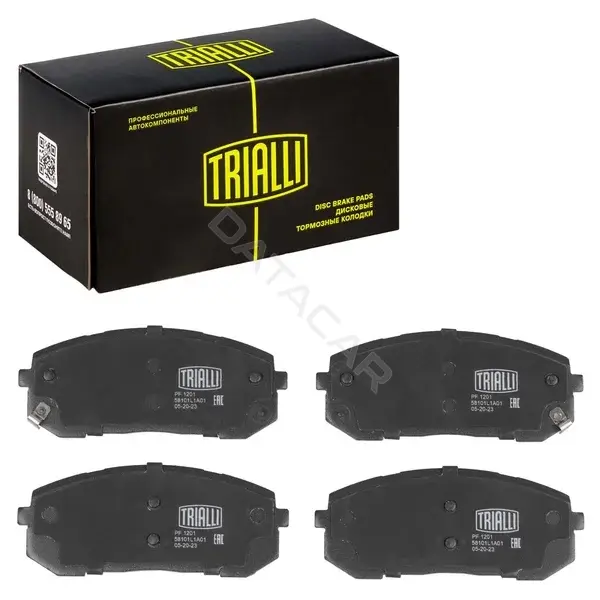 Тормозные колодки TRIALLI PF1201