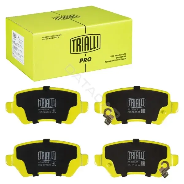 Тормозные колодки TRIALLI PF0879CR