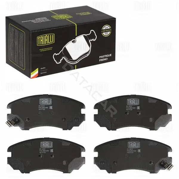 Тормозные колодки TRIALLI PF2312