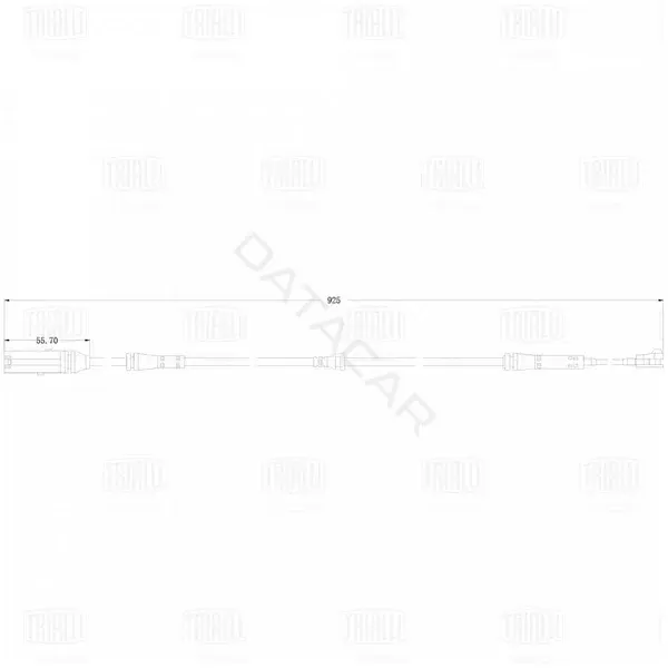 Датчик износа тормозных колодок TRIALLI PFS0206