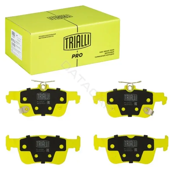 Тормозные колодки TRIALLI PF2343CR