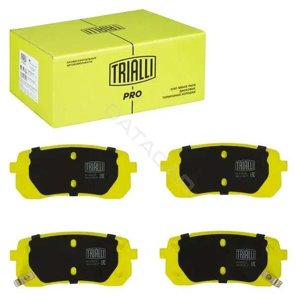 Тормозные колодки TRIALLI PF0702CR