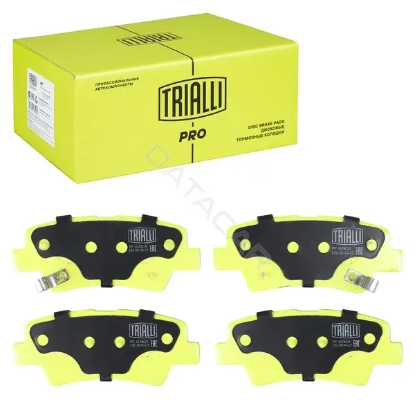 Тормозные колодки TRIALLI PF1076CR