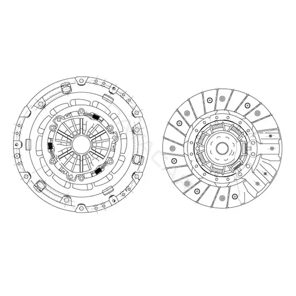 Комплект сцепления TRIALLI FR1855