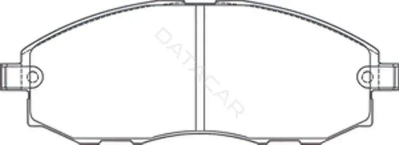 Тормозные колодки SB NAGAMOCHI BP11434