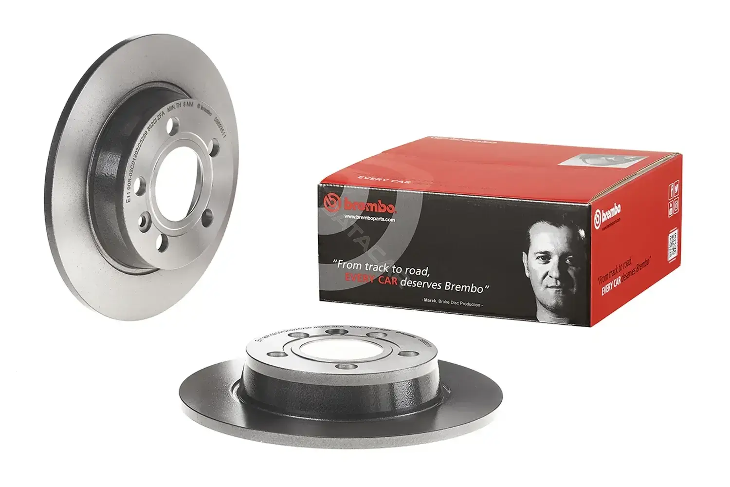 Тормозные диски BREMBO 08.6935.11