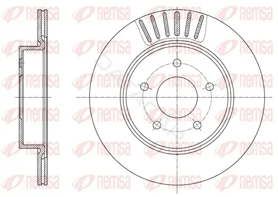 Тормозные диски REMSA 61623.10