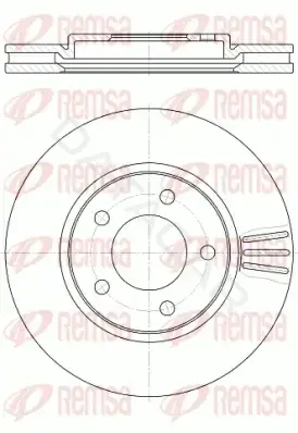 Тормозные диски REMSA 61047.10