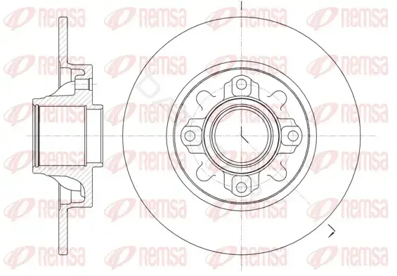 Тормозные диски REMSA 61060.00