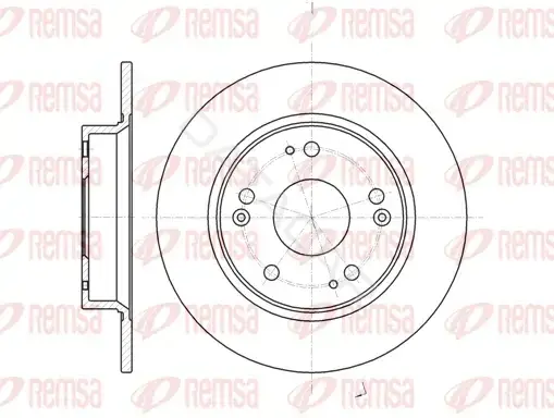 Тормозные диски REMSA 61175.00