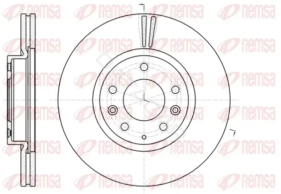 Тормозные диски REMSA 61235.10