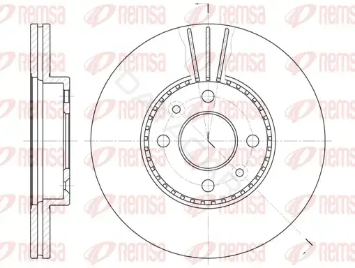 Тормозные диски REMSA 6227.10