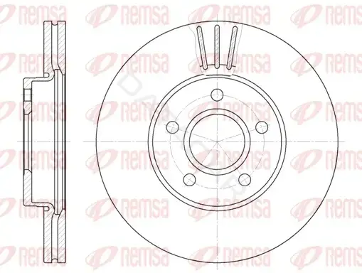 Тормозные диски REMSA 6710.10