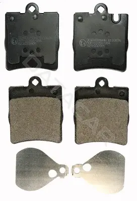 Тормозные колодки DENCKERMANN B110876