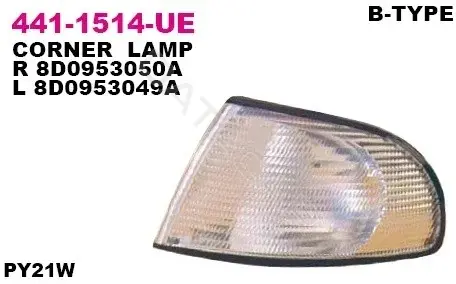 Поворотник DEPO 441-1514L-UE