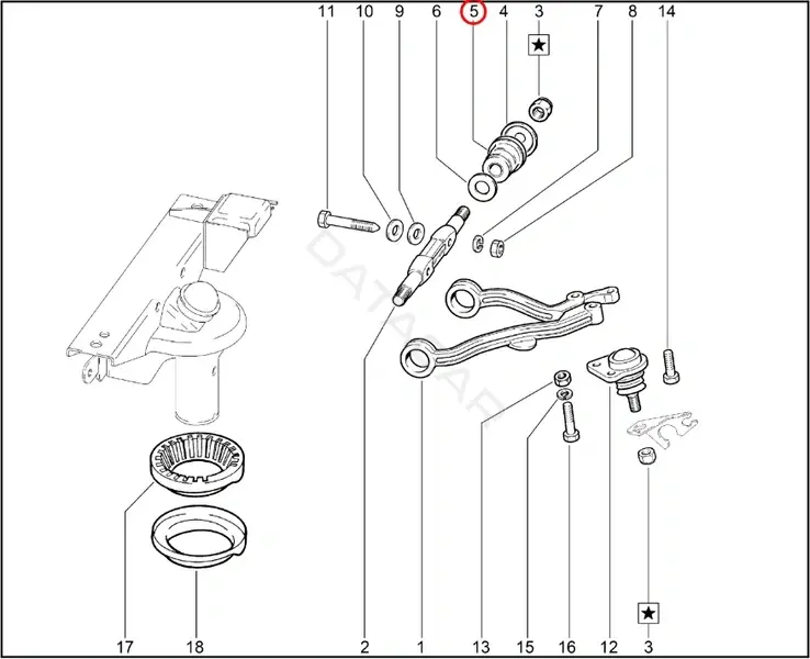 Сайлентблок рычага LADA 21010-2904040-00