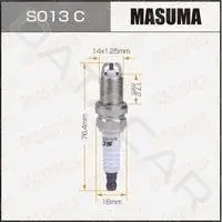Свечи зажигания MASUMA S013C