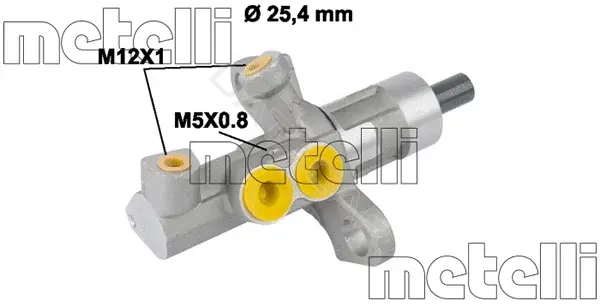 Главный тормозной цилиндр METELLI 05-0811