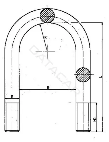 Стремянка рессоры WEWELER B188M24A004