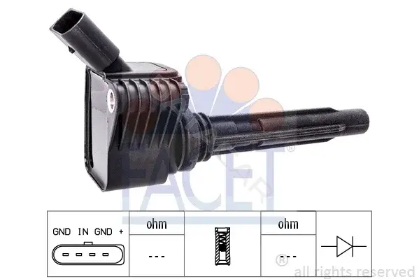 Катушка зажигания FACET 9.6530