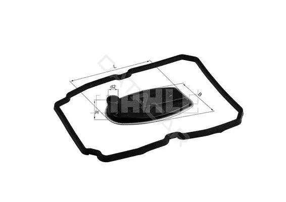 Фильтр масляный акпп KNECHT/MAHLE HX81D