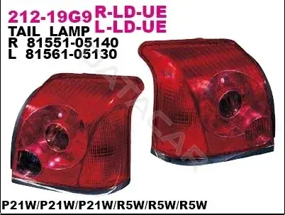Задние фонари DEPO 212-19G9R-LD-UE