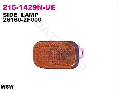 Поворотник DEPO 215-1429N-UE