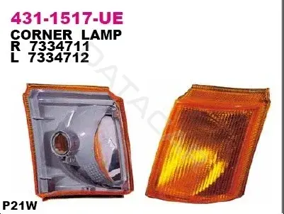 Поворотник DEPO 431-1517L-UE