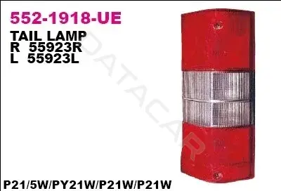 Задние фонари DEPO 552-1918R-UE