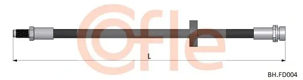 Тормозные шланги COFLE/TELCO 92.BH.FD004