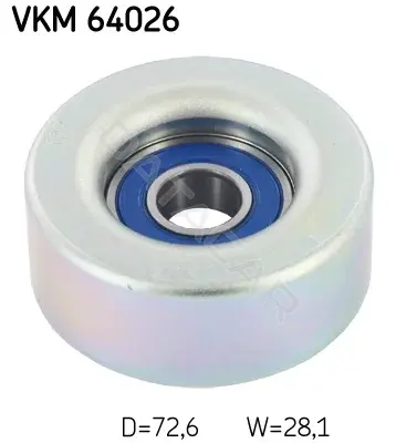 Ролик ремня генератора SKF VKM64026